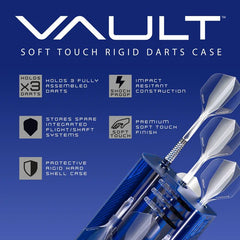Harrows Vault Dartcase - Blau - FutureDart