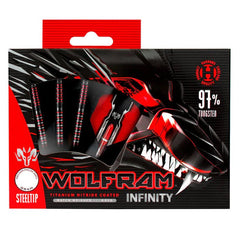 Harrows Wolfram Infinity 97% Tungsten Steeldarts 21g, 22g, 23g, 24g, 25g, 26g - 21g - FutureDart