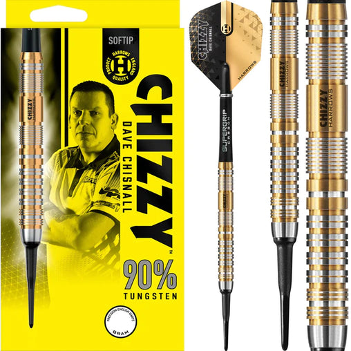 Harrows Dave Chisnall Chizzy V2 soft darts 18g, 20g 