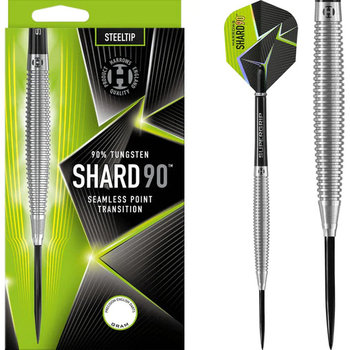 Harrows Shard steel darts 21g, 23g, 24g 