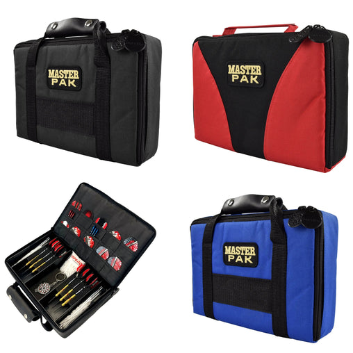 Karella Darttasche MASTER PAK - 3 verschiedene Ausführungen - Schwarz - FutureDart