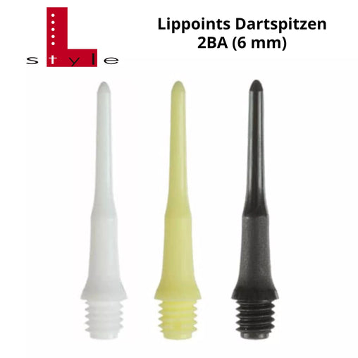L - Style Lippoints 2BA Spitzen (50er Pack) - Weiß - FutureDart