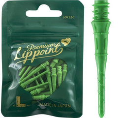 L - Style Premium LipPoint - Ersatzspitzen - Lip Points - 2ba - 30er Pack - Green - FutureDart
