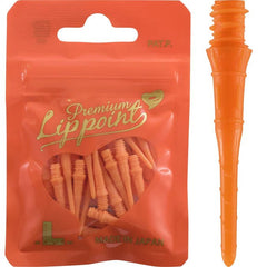 L - Style Premium LipPoint - Ersatzspitzen - Lip Points - 2ba - 30er Pack - Orange - FutureDart