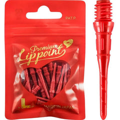 L - Style Premium LipPoint - Ersatzspitzen - Lip Points - 2ba - 30er Pack - Red - FutureDart