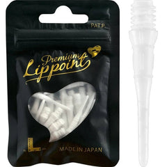 L - Style Premium LipPoint - Ersatzspitzen - Lip Points - 2ba - 30er Pack - White - FutureDart