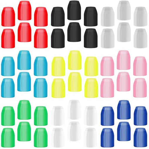 L - Style - Standard Champagne Rings - Pack 6 - Black - FutureDart