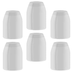 L - Style - Standard Champagne Rings - Pack 6 - Clear - FutureDart