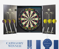 Target Luke Littler Cabinet and Dartboard Set