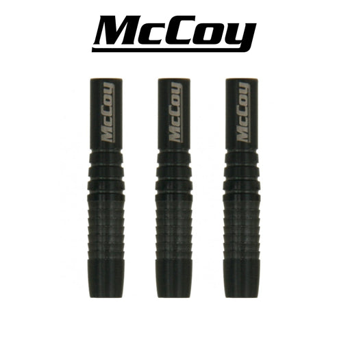 McCoy Extra - 90% Tungsten Softdartbarrels - Black - FutureDart