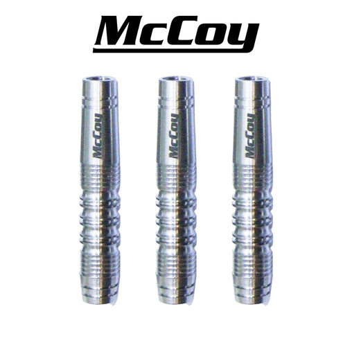 McCoy Marksman 3 - 90% Tungsten Softdartbarrels - Silver - FutureDart