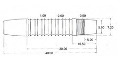 McCoy Marksman A - 90% Tungsten Softdartbarrels - Silver - FutureDart