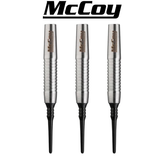 McCoy Shark - 90% Tungsten Softdartbarrels - Silver - FutureDart