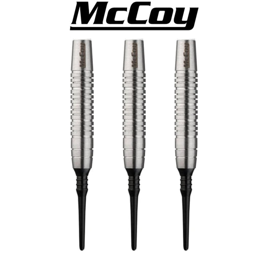 McCoy Sniper - 90% Tungsten Softdartbarrels - Silver - FutureDart