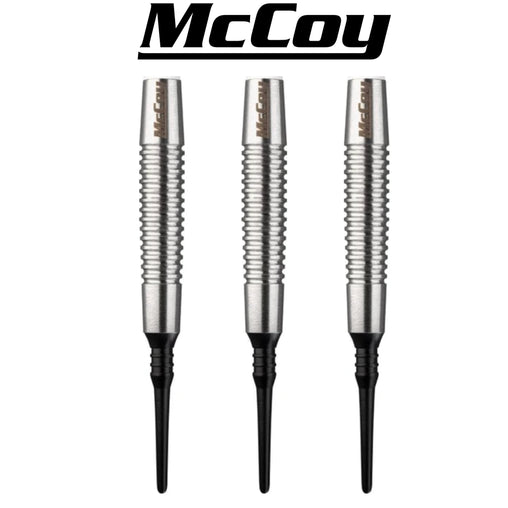McCoy Stealth - 90% Tungsten Softdartbarrels - Silver - FutureDart
