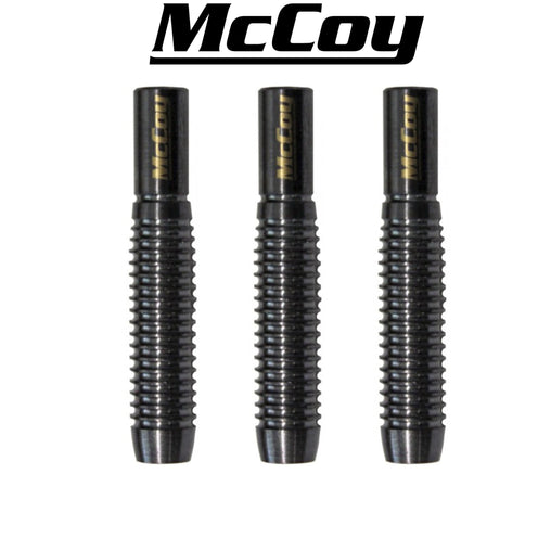 McCoy Thrust - 90% Tungsten Softdartbarrels - Black - FutureDart