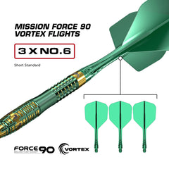 Mission Devon Petersen R2.5 Steeldarts 22g, 24g - 22g - FutureDart