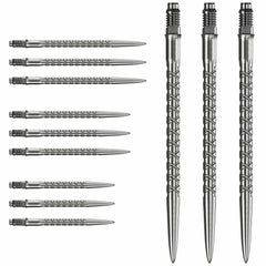 Mission R2.5 Rapid SC1 Steeldart Spitzen - Silber - 30 mm - FutureDart