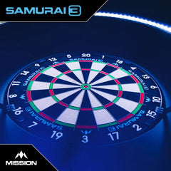 Mission Samurai 3 Dartboard - Ultrafeine Spinne - FutureDart
