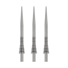 Raptor GT Gripped Dart Points 33mm - 38 mm - Silber - 33 mm - FutureDart
