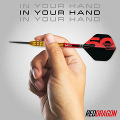 Red Dragon 50 Year Collection Golden Virgin 5 Steeldarts 24g, 26g - 24g - FutureDart