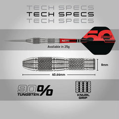 Red Dragon 50 Year Collection Grizzly 4 Steeldarts 25g - FutureDart