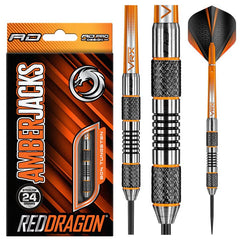 Red Dragon Amberjack Steeldarts 21g, 22g, 23g, 24g, 26g, 28g - Nr 5 24g - FutureDart