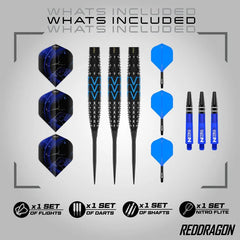Red Dragon Amp Torpedo Steeldarts 24g, 26g - 24g - FutureDart