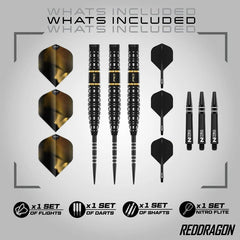 Red Dragon Ascend Torpedo Steeldarts 23g, 25g - 23g - FutureDart