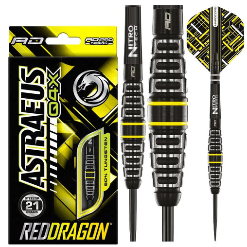 Red Dragon Astraeus Q4X Torpedo Steeldarts 21g, 23g - 21g - FutureDart