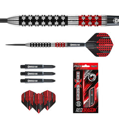 Red Dragon Crossfire Steeldarts 22g, 24g, 26g - 22g - FutureDart
