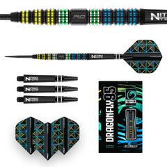 Red Dragon Dragonfly 95 Black - Tapered Steeldarts 23g, 25g - 23g - FutureDart