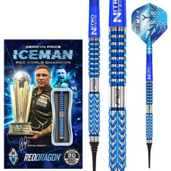 Red Dragon Gerwyn Price Glacier Softdarts 18g - FutureDart