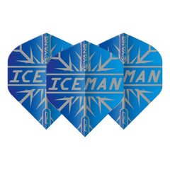 Red Dragon Gerwyn Price Iceman Double Sided Ying Yang Flights - F6968 - FutureDart