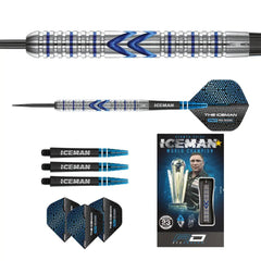 Red Dragon Gerwyn Price Iceman Midnight Edition Steeldarts 23g, 25g - 23g - FutureDart
