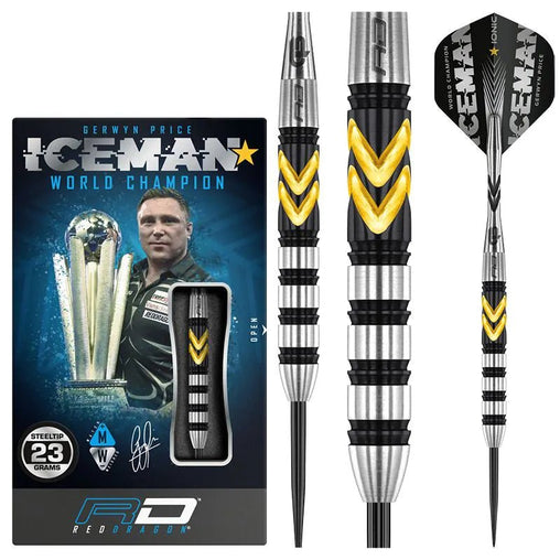 Red Dragon Gerwyn Price Thunder Special Edition Steeldarts 23g, 25g - 23g - FutureDart