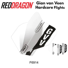 Red Dragon Gian van Veen Hardcore Flights - FutureDart