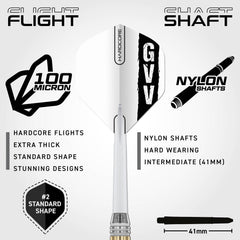 Red Dragon Gian van Veen SE Brass Steeldarts 21g - FutureDart