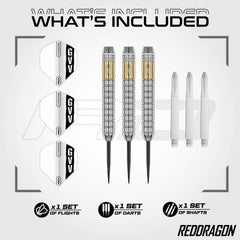 Red Dragon Gian van Veen SE Brass Steeldarts 21g - FutureDart