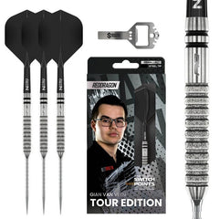 Red Dragon Gian van Veen TE Switch Points Steeldarts 21g - FutureDart
