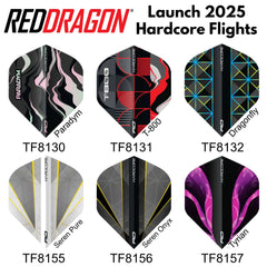 Red Dragon Hardcore Standard Flights Range Launch 2025 - TF8130 - FutureDart