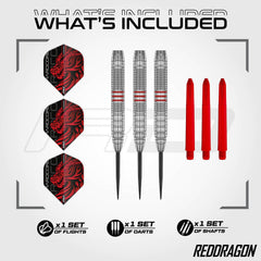 Red Dragon Jonny Clayton Brass Steeldarts 21g - FutureDart