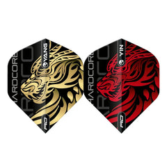 Red Dragon Jonny Clayton Double Sided Ying Yang Flights - F6970 - FutureDart