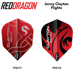 Red Dragon Jonny Clayton No6 Flights - TF8171 - FutureDart