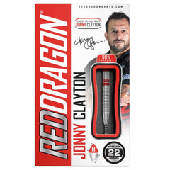 Red Dragon Jonny Clayton Original 2.0 Steeldarts 22g, 24g, 26g - 22g - FutureDart