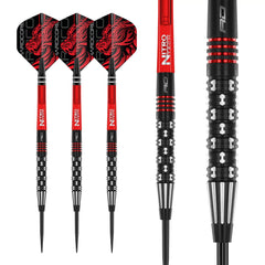 Red Dragon Jonny Clayton Premier League Special Edition Steeldarts 22g, 24g - 22g - FutureDart