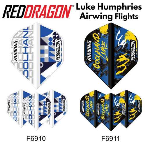 Red Dragon Luke Humphries Airwing Moulded Flights - F6910 - FutureDart
