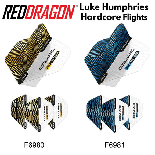 Red Dragon Luke Humphries Hardcore Flights - F6980 - FutureDart