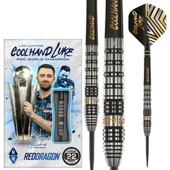 Red Dragon Luke Humphries Prestige Steeldarts 22g, 23g, 24g - 22g - FutureDart
