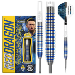 Red Dragon Luke Humphries TX3 Cool Blue SE Steeldarts 22g, 24g - 22g - FutureDart
